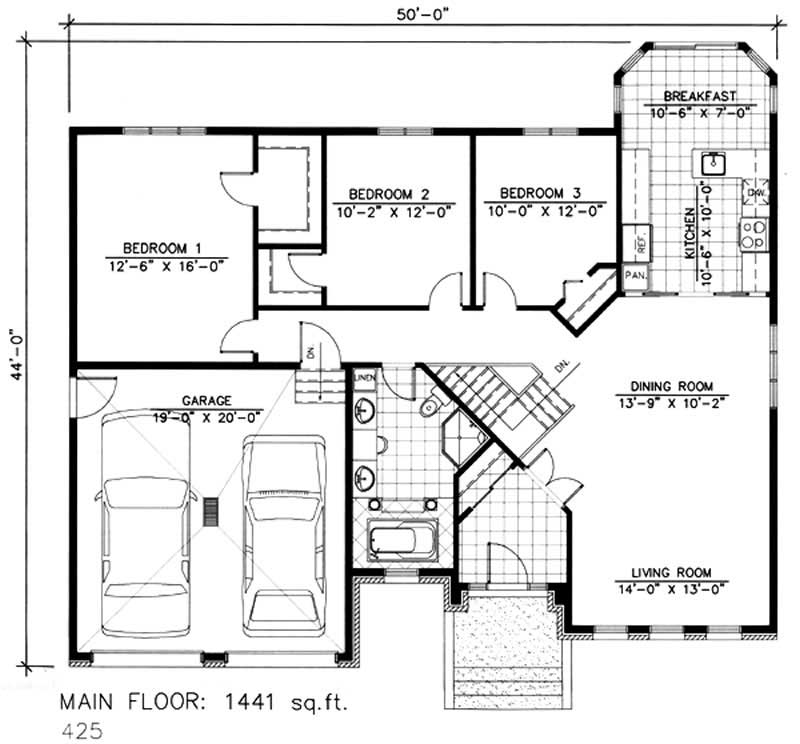 Floor Plan First Story