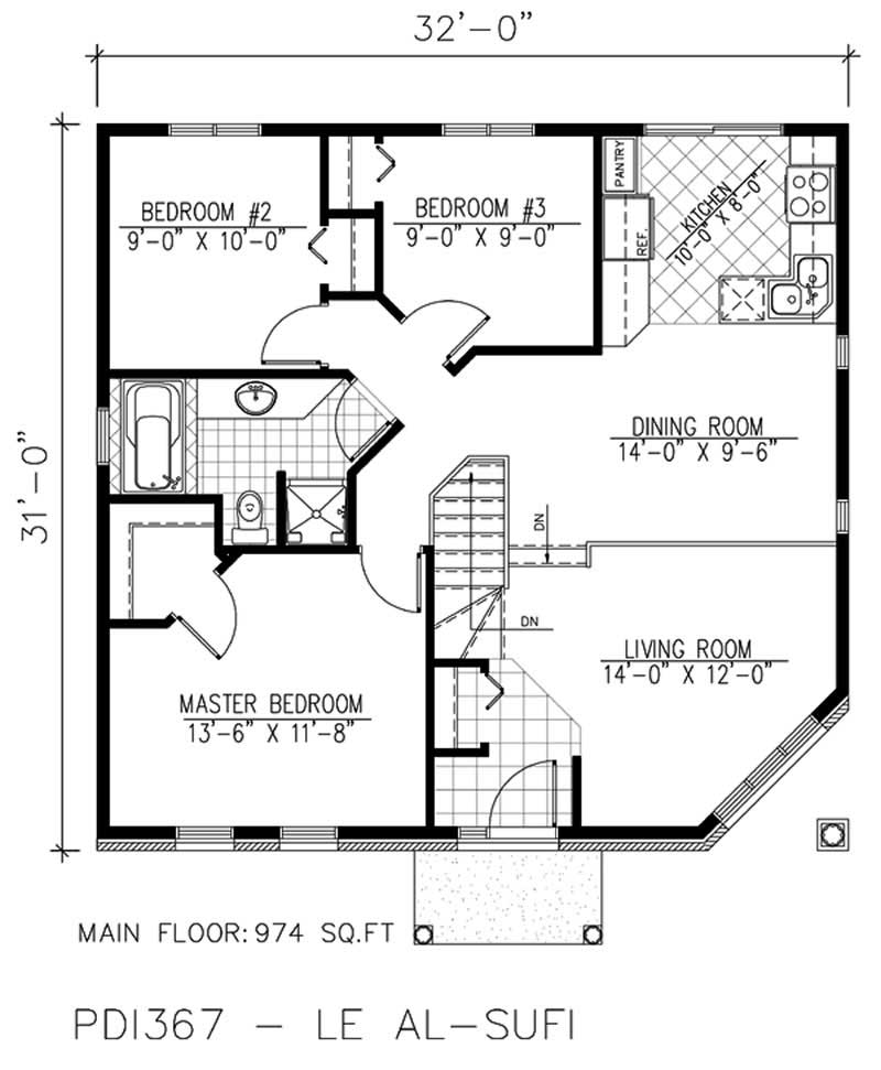 Floor Plan First Story