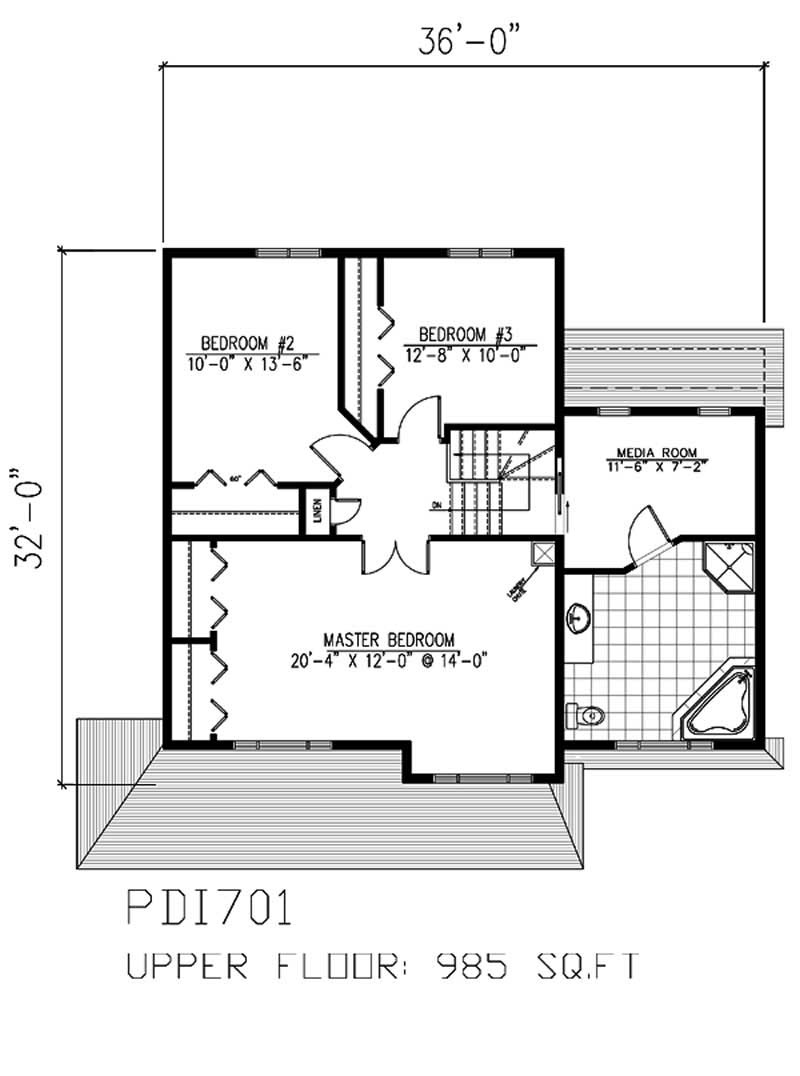 Floor Plan Second Story