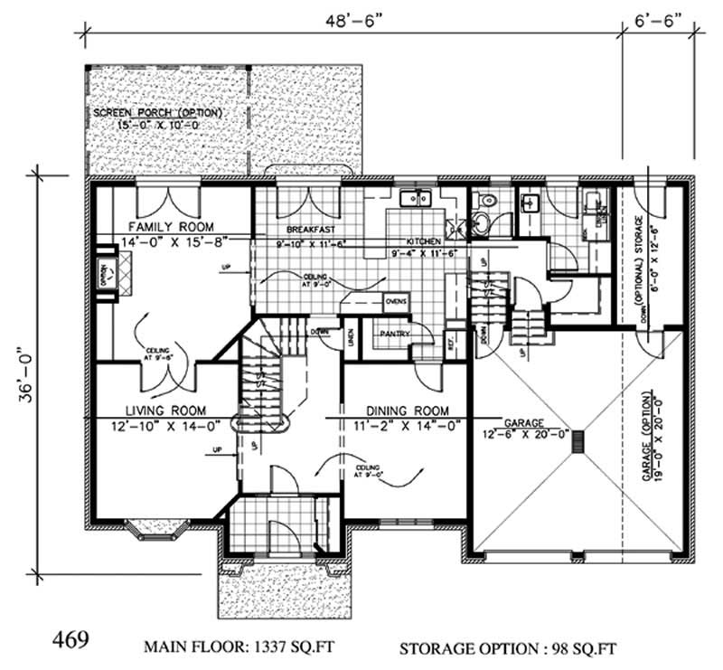 Floor Plan First Story