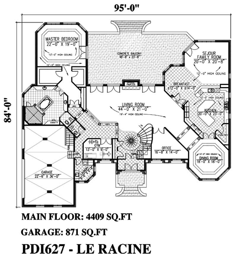 Floor Plan First Story