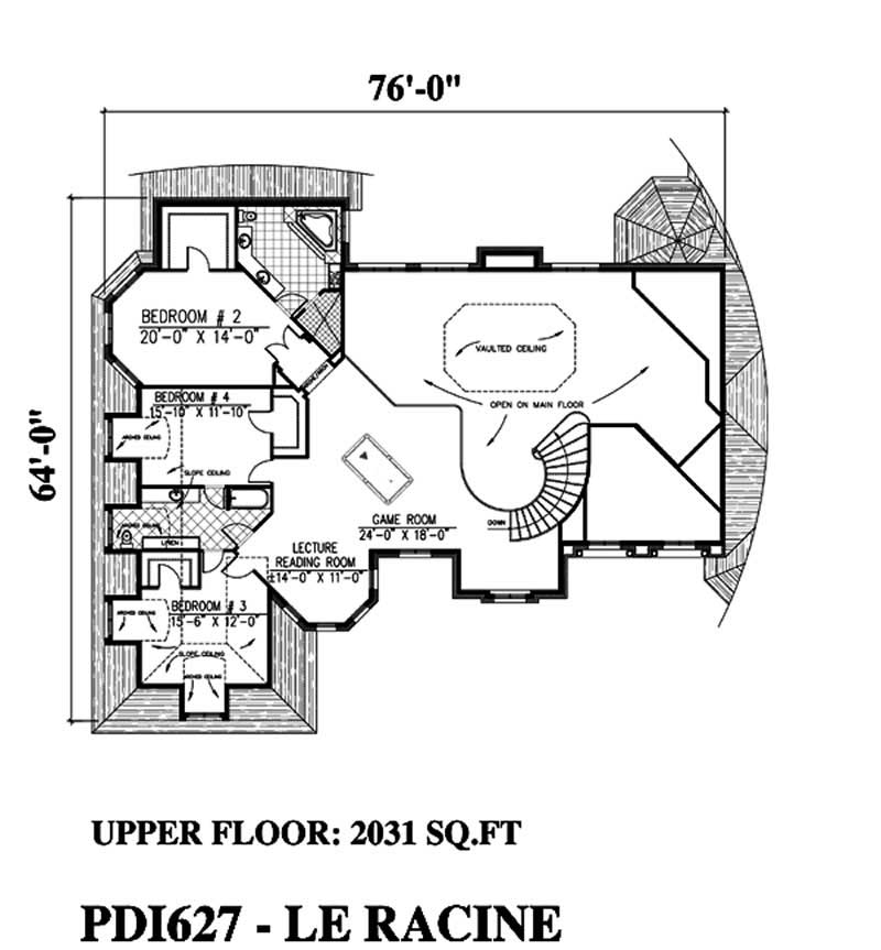Floor Plan Second Story