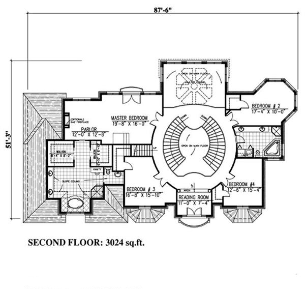 Floor Plan Upper Level