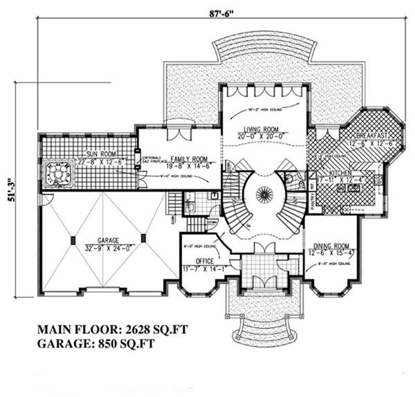 Floor Plan Main Level