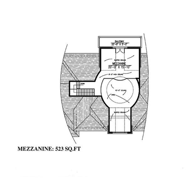 Floor Plan Third Story