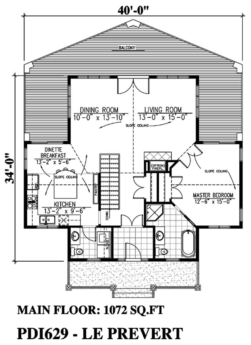 Floor Plan First Story