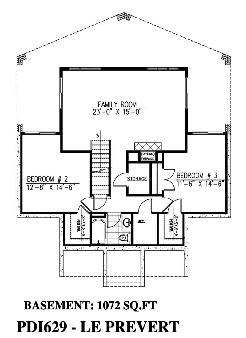Floor Plan Basement