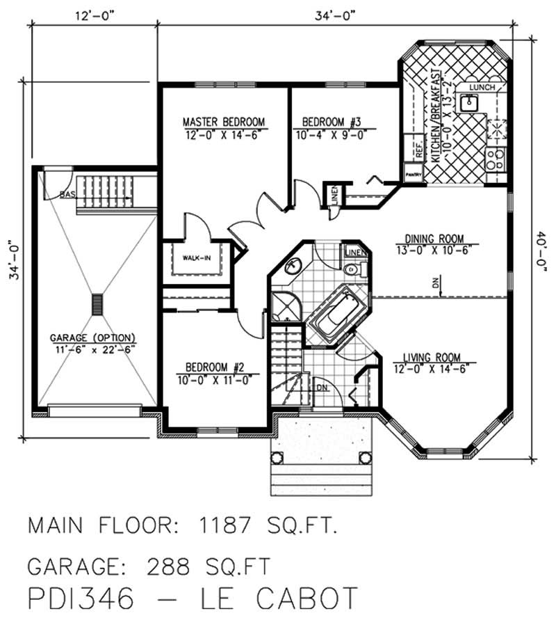 Floor Plan First Story