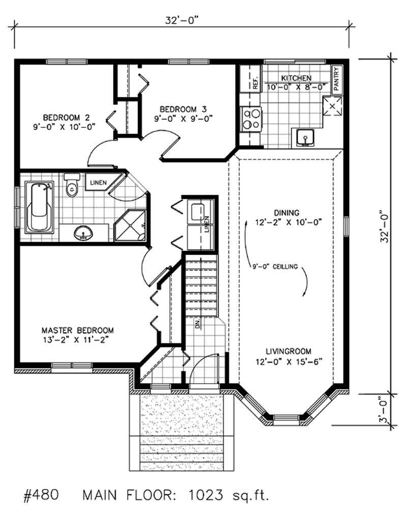 Floor Plan First Story