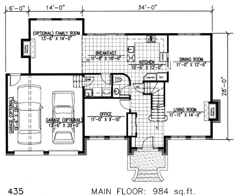 Floor Plan First Story