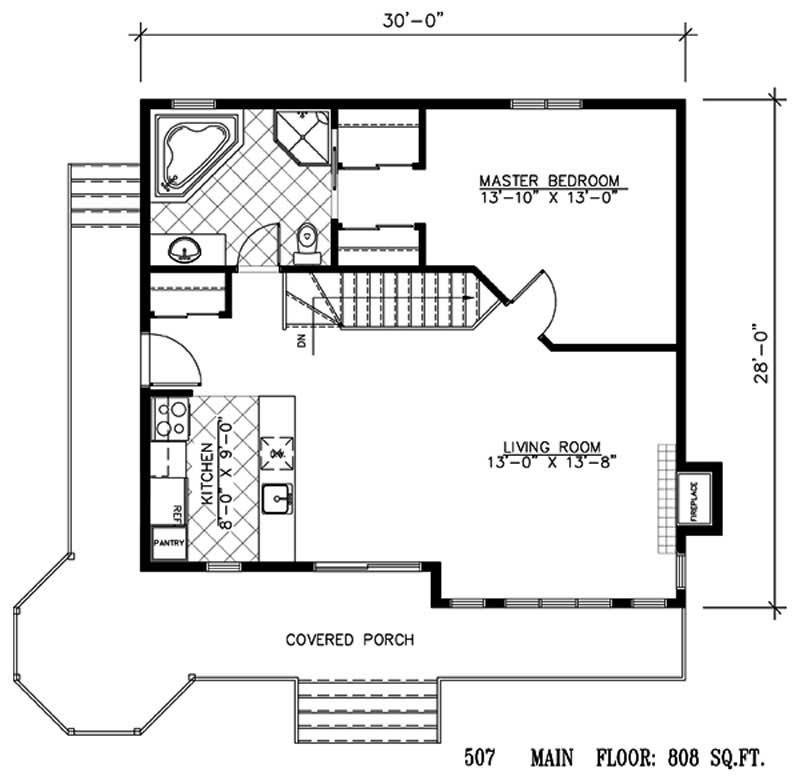 Floor Plan First Story