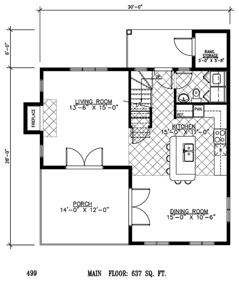 Floor Plan First Story
