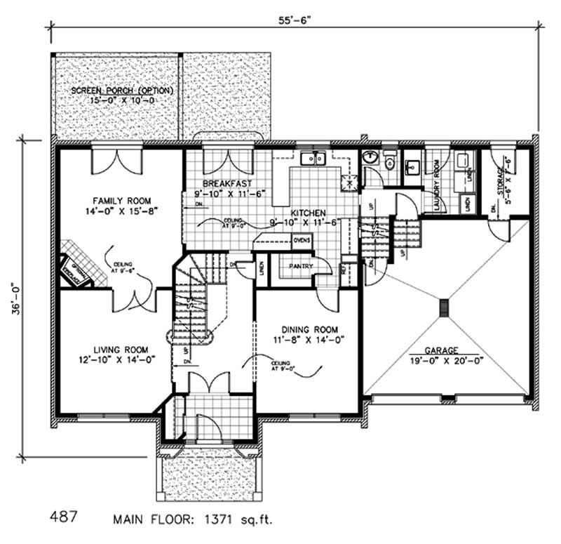 Floor Plan First Story