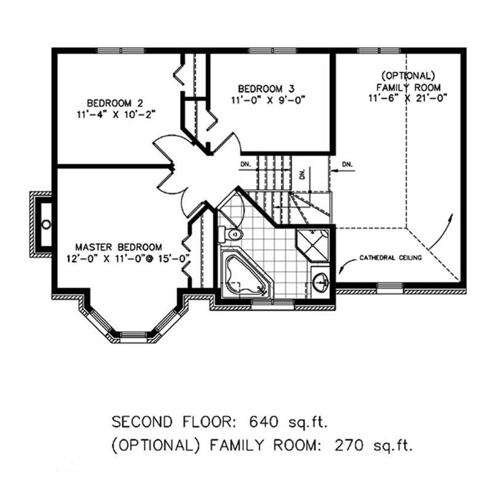 Floor Plan Upper Level