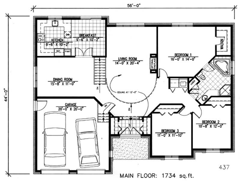 Floor Plan First Story