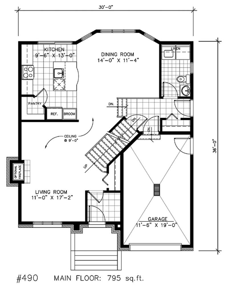Floor Plan First Story