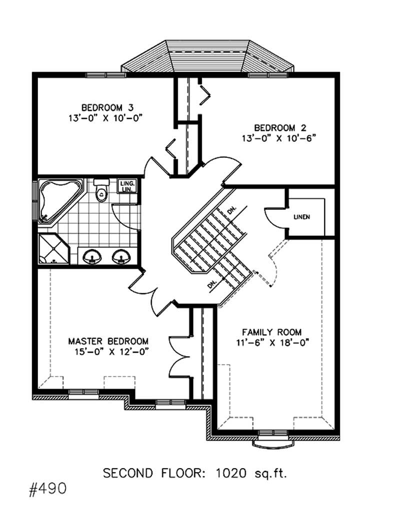 Floor Plan Second Story