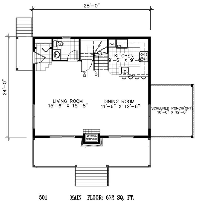 Floor Plan First Story