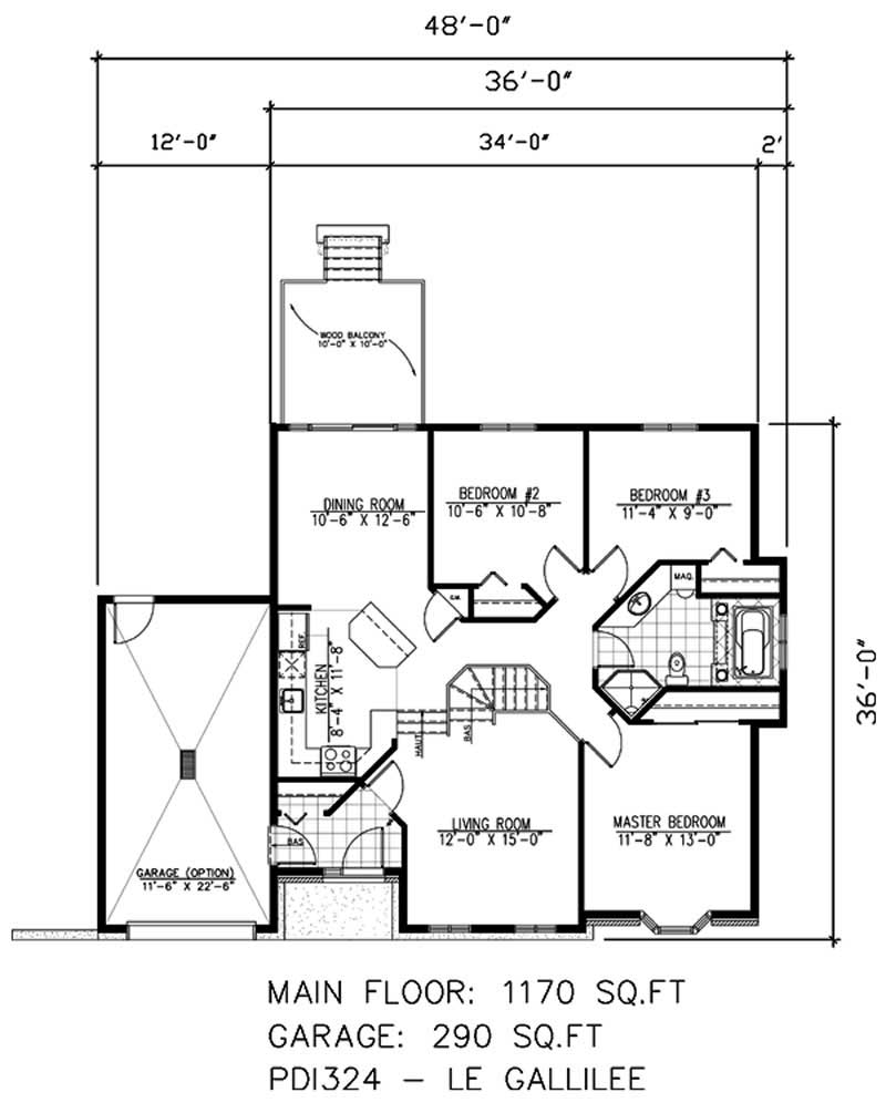 Floor Plan First Story