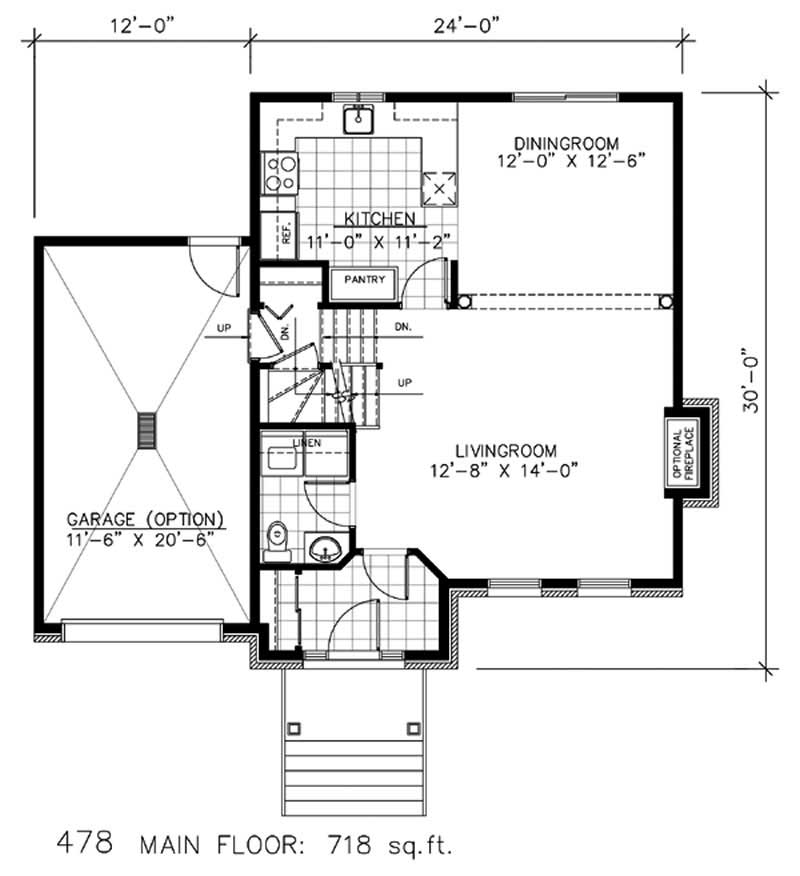 Floor Plan First Story