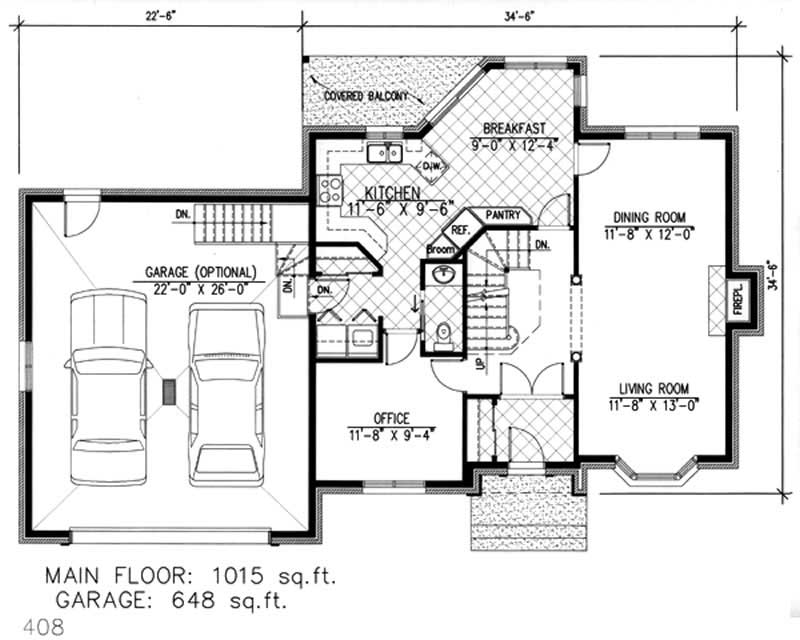 Floor Plan First Story