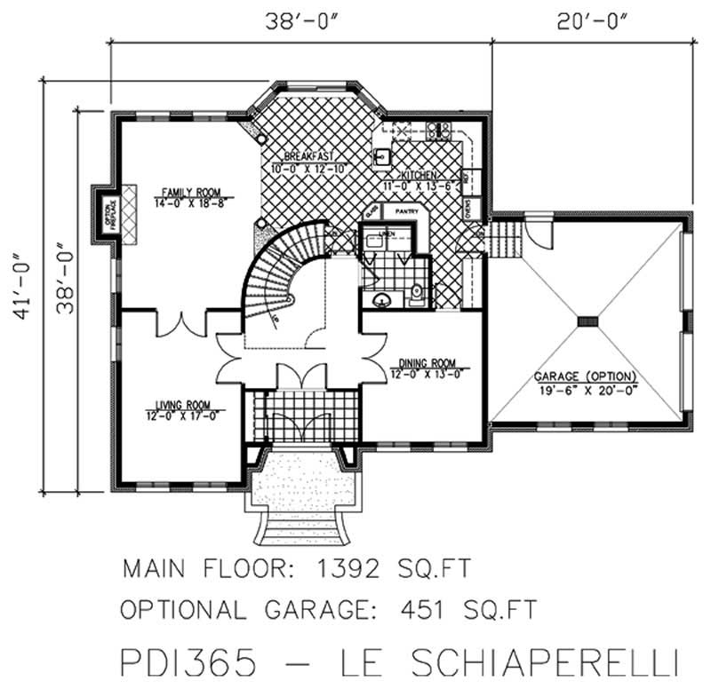 Floor Plan First Story