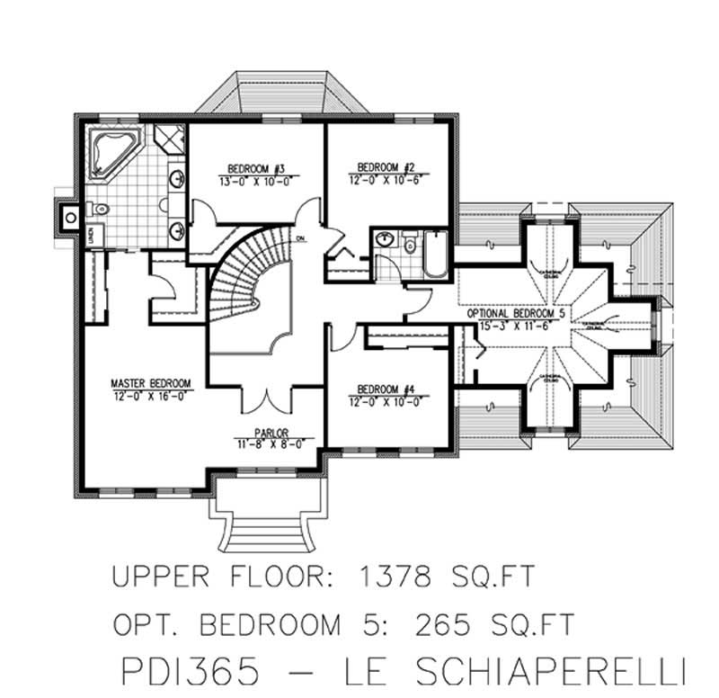 Floor Plan Second Story