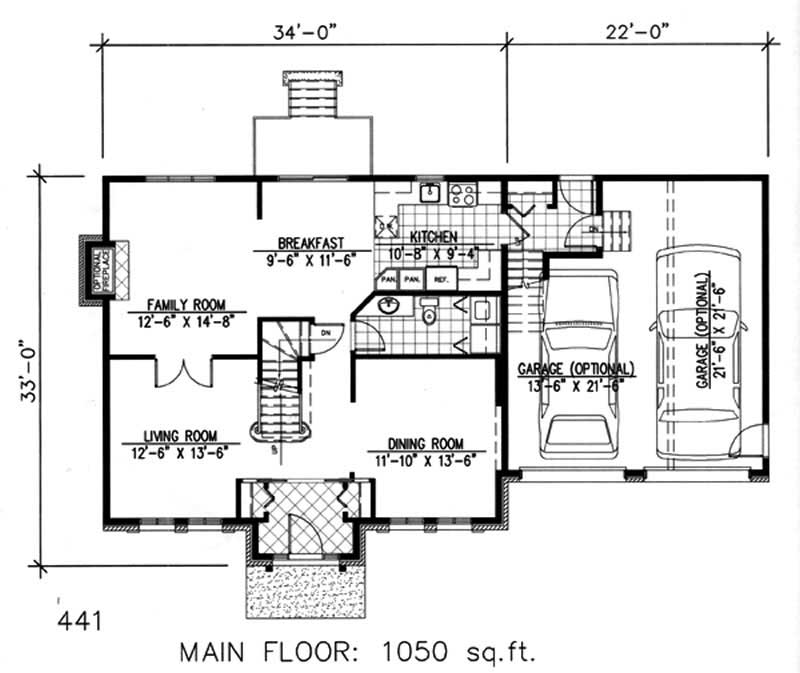 Floor Plan First Story