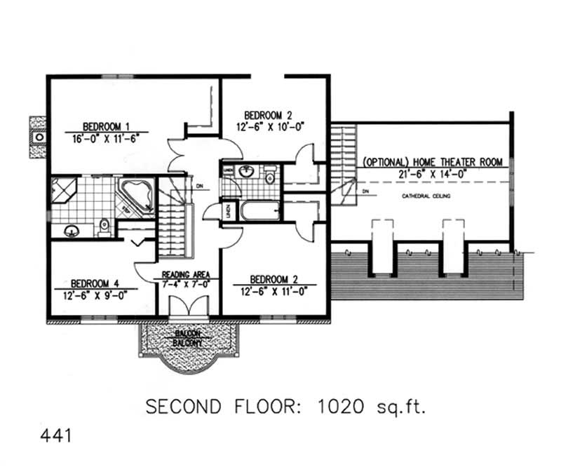 Floor Plan Second Story