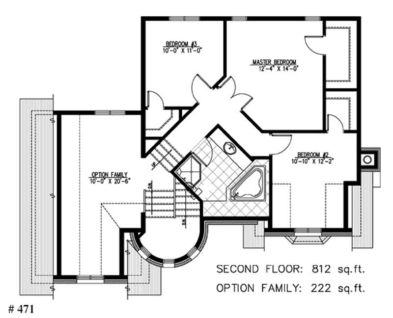 Floor Plan Second Story