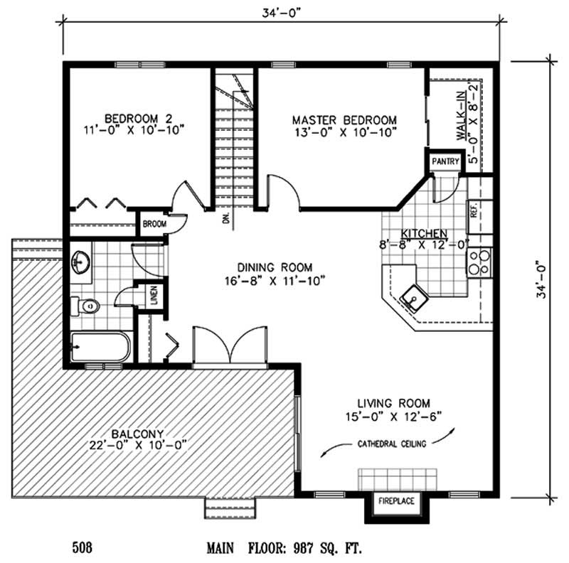 Floor Plan First Story