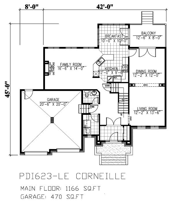 Floor Plan First Story