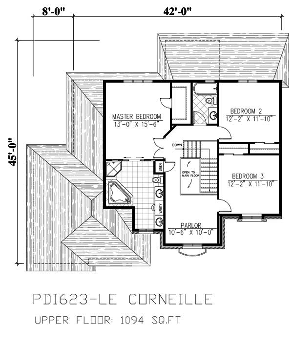 Floor Plan Second Story