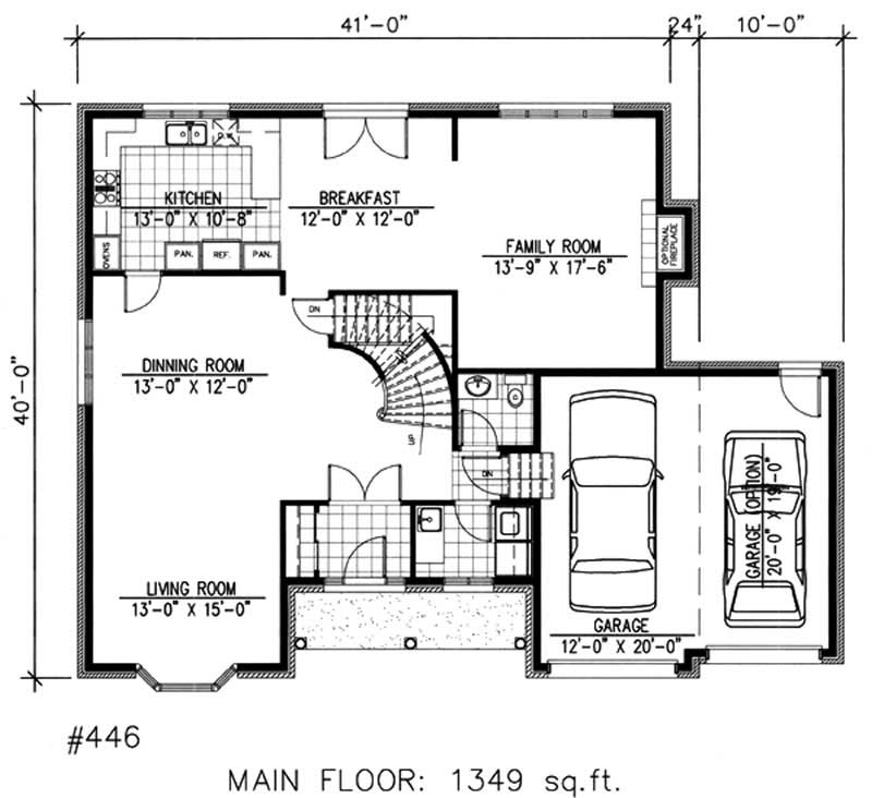Floor Plan First Story