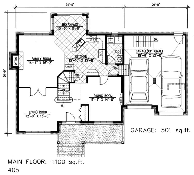Floor Plan First Story