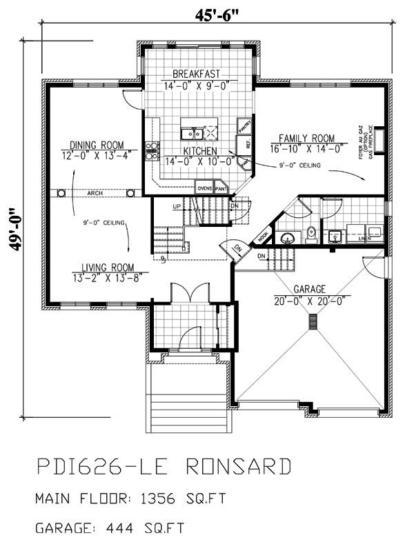 Floor Plan First Story