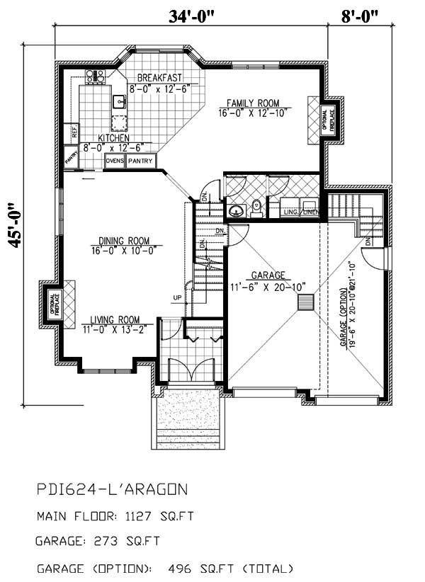 Floor Plan First Story