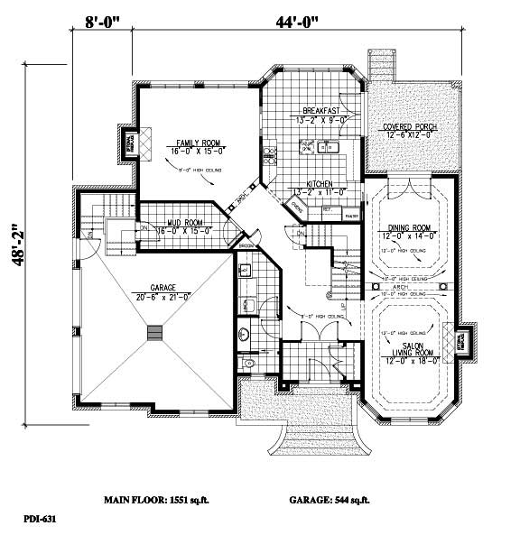 Floor Plan First Story