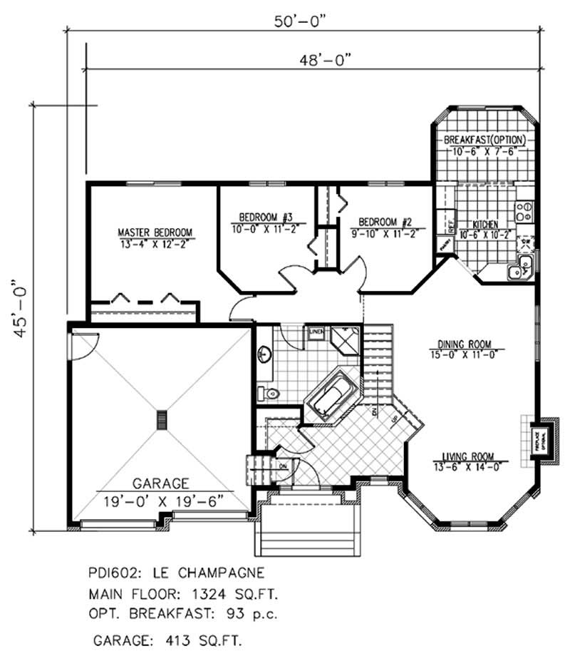 Floor Plan First Story