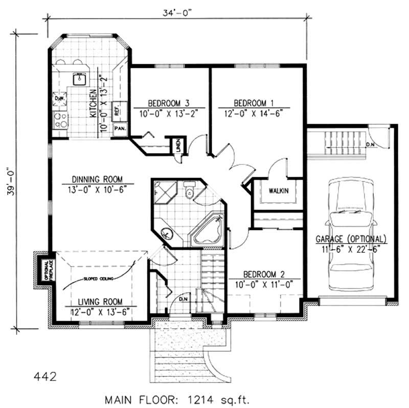 Floor Plan First Story