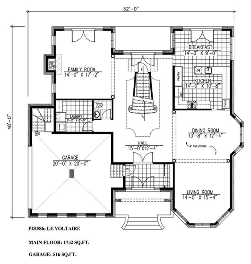 Floor Plan First Story