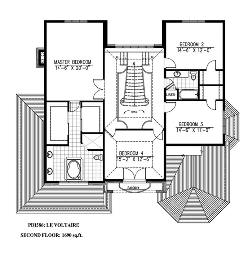 Floor Plan Second Story