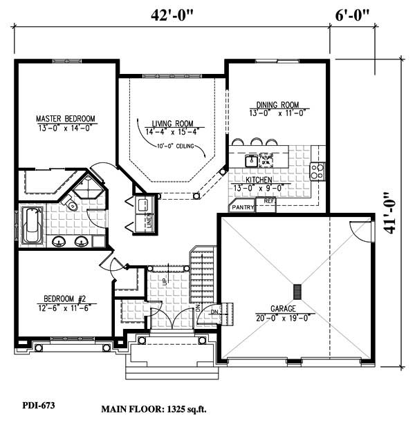 Floor Plan First Story