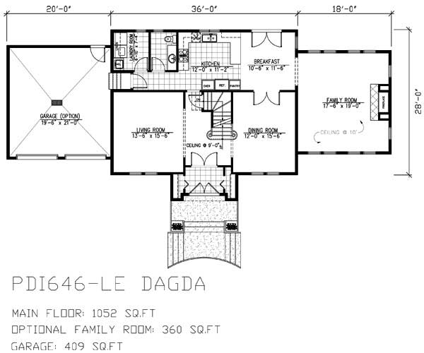 Floor Plan First Story