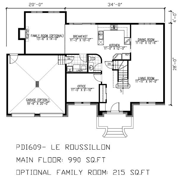 Floor Plan First Story