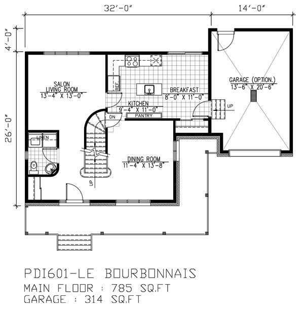 Floor Plan First Story