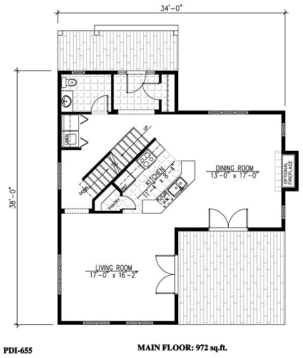 Floor Plan First Story