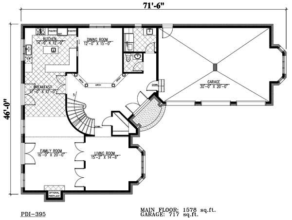 Floor Plan First Story