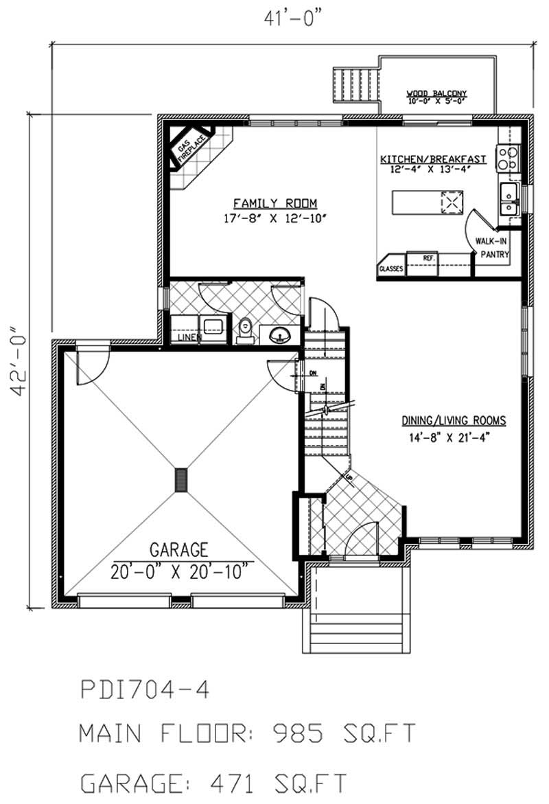 Floor Plan First Story