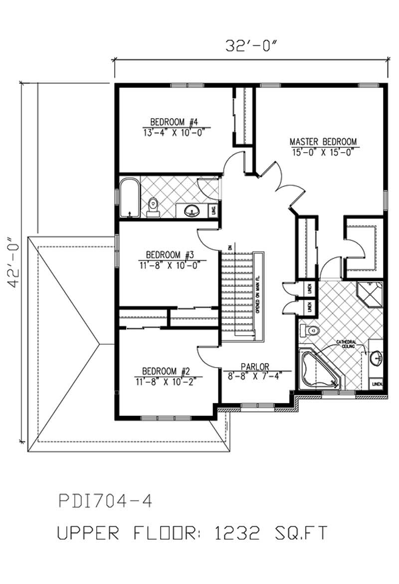 Floor Plan Second Story
